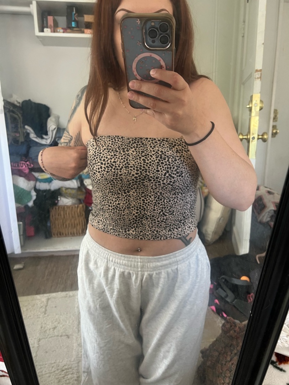Bundle of three cropped tube tops